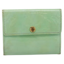 LOUIS VUITTON Monogram Vernis Ludlow Coin Purse Peppermint M91321 Auth BA15263-13