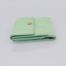 LOUIS VUITTON Monogram Vernis Ludlow Coin Purse Peppermint M91321 Auth BA15263-3
