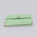 LOUIS VUITTON Monogram Vernis Ludlow Coin Purse Peppermint M91321 Auth BA15263-6