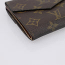 LOUIS VUITTON Monogram Porte Monnaie Bier Cartes Crdit M61660 LV Auth BA15264-16