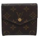 LOUIS VUITTON Monogram Porte Monnaie Bier Cartes Crdit M61660 LV Auth BA15264-13