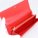 LOUIS VUITTON Vernis Portefeuille Sarah Wallet Orenge Sunset M93634 Auth BA15265-8