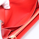 LOUIS VUITTON Vernis Portefeuille Sarah Wallet Orenge Sunset M93634 Auth BA15265-17