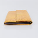 LOUIS VUITTON Epi Wallet 3 Set Red Yellow LV Auth BA15268-18