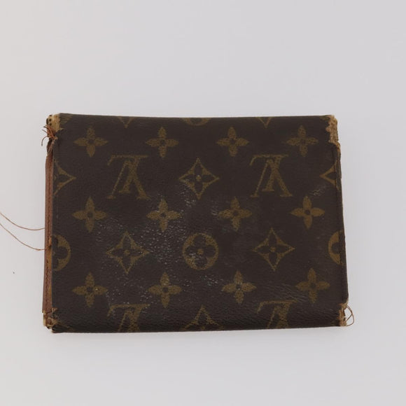 LOUIS VUITTON Monogram Damier Ebene Wallet 4 Set LV Auth BA15269
