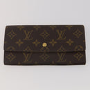LOUIS VUITTON Monogram Damier Ebene Wallet 4 Set LV Auth BA15269-2
