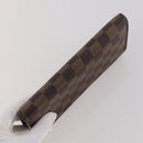 LOUIS VUITTON Monogram Damier Ebene Wallet 4 Set LV Auth BA15269-28