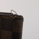 LOUIS VUITTON Monogram Damier Ebene Wallet Damier Grafitte 6 Set LV Auth BA15270-12