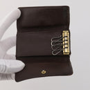LOUIS VUITTON Monogram Damier Ebene Wallet Damier Grafitte 6 Set LV Auth BA15270-18