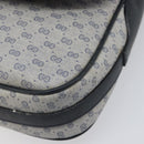 GUCCI Micro GG Supreme Shoulder Bag PVC Navy Gold 001 101 4425 Auth BA15271-8