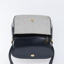 GUCCI Micro GG Supreme Shoulder Bag PVC Navy Gold 001 101 4425 Auth BA15271-9