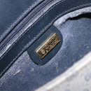 GUCCI Micro GG Supreme Shoulder Bag PVC Navy Gold 001 101 4425 Auth BA15271-19