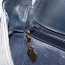GUCCI Micro GG Supreme Shoulder Bag PVC Navy Gold 001 101 4425 Auth BA15271-22