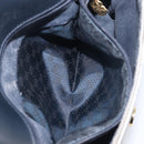 GUCCI Micro GG Supreme Shoulder Bag PVC Navy Gold 001 101 4425 Auth BA15271-11