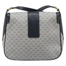 GUCCI Micro GG Supreme Shoulder Bag PVC Navy Gold 001 101 4425 Auth BA15271-2