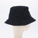 CELINE Bucket Hat Cotton M Black Auth BA15276M-4
