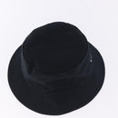 CELINE Bucket Hat Cotton M Black Auth BA15276M-6