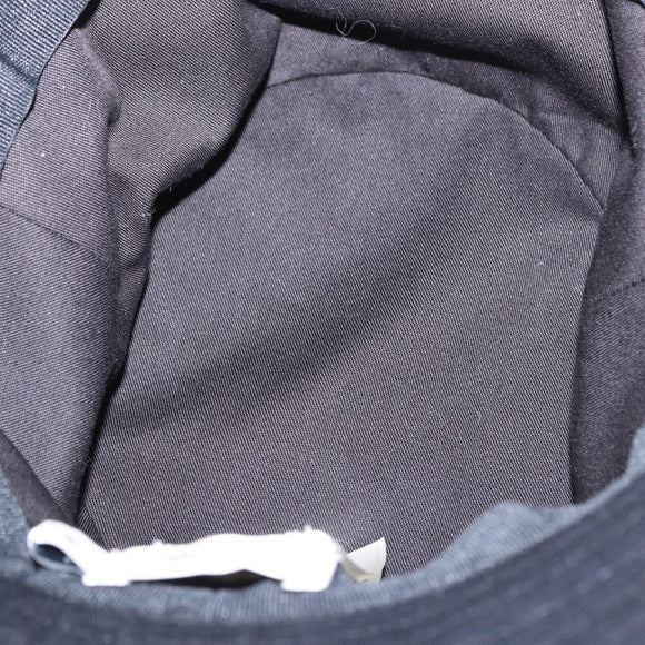 CELINE Bucket Hat Cotton M Black Auth BA15276M