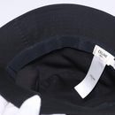 CELINE Bucket Hat Cotton M Black Auth BA15277M-11