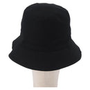 CELINE Bucket Hat Cotton M Black Auth BA15277M-3
