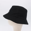 CELINE Bucket Hat Cotton M Black Auth BA15277M-4