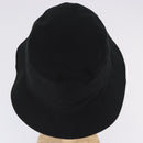 CELINE Bucket Hat Cotton M Black Auth BA15277M-7