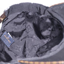 LOUIS VUITTON Monogram Carry on Hat Wool M Black M76712 LV Auth BA15278M-16
