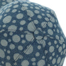 LOUIS VUITTON Casquette Infinity Dot Hat Denim Blue M7062M LV Auth BA15279M-10