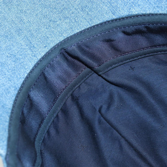 LOUIS VUITTON Casquette Infinity Dot Hat Denim Blue M7062M LV Auth BA15279M