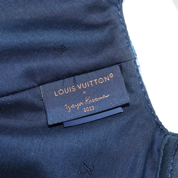 LOUIS VUITTON Casquette Infinity Dot Hat Denim Blue M7062M LV Auth BA15279M