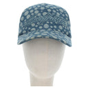 LOUIS VUITTON Casquette Infinity Dot Hat Denim Blue M7062M LV Auth BA15279M-2