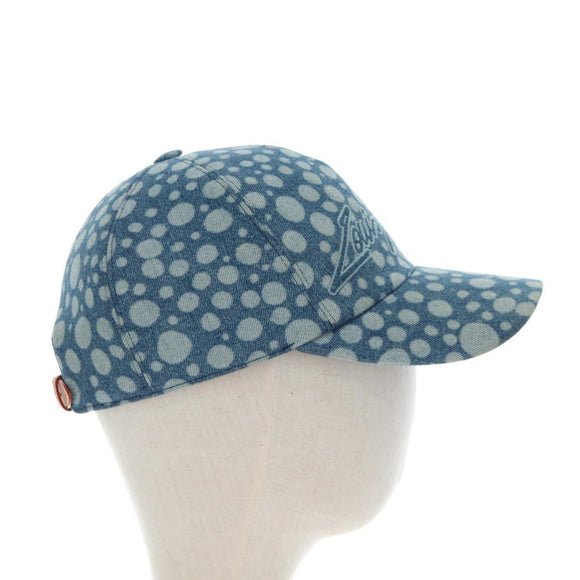 LOUIS VUITTON Casquette Infinity Dot Hat Denim Blue M7062M LV Auth BA15279M