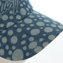 LOUIS VUITTON Casquette Infinity Dot Hat Denim Blue M7062M LV Auth BA15279M-6