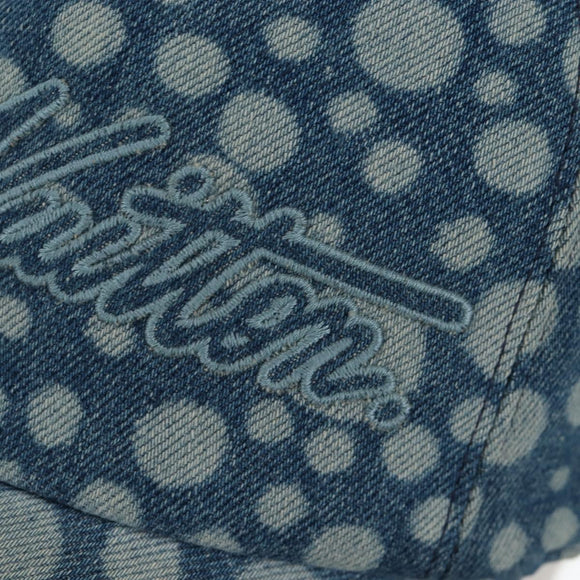 LOUIS VUITTON Casquette Infinity Dot Hat Denim Blue M7062M LV Auth BA15279M