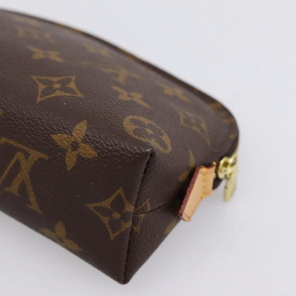 LOUIS VUITTON Monogram Pochette Cosmetic PM Pouch M47515 LV Auth BA15288