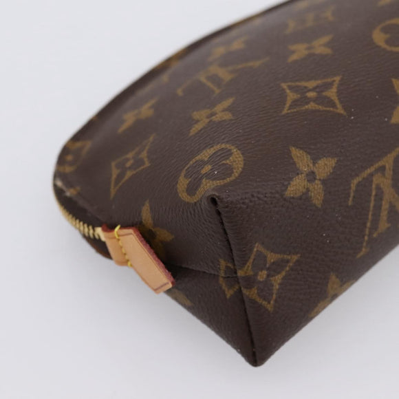 LOUIS VUITTON Monogram Pochette Cosmetic PM Pouch M47515 LV Auth BA15288