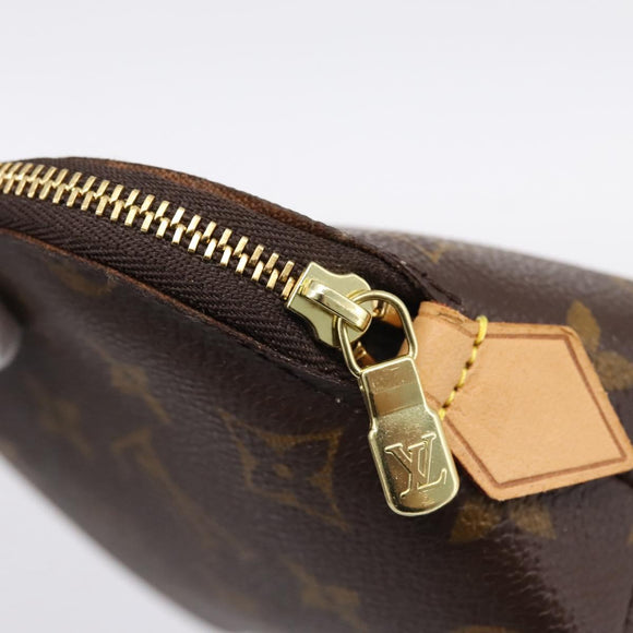 LOUIS VUITTON Monogram Pochette Cosmetic PM Pouch M47515 LV Auth BA15288