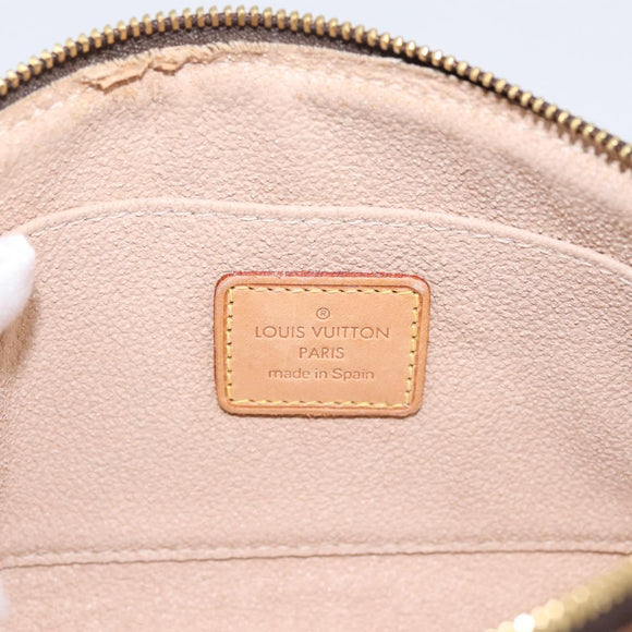 LOUIS VUITTON Monogram Pochette Cosmetic PM Pouch M47515 LV Auth BA15288