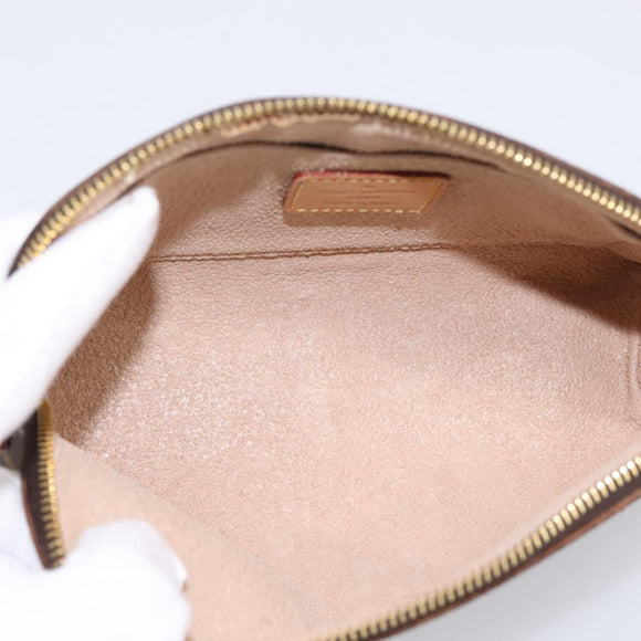 LOUIS VUITTON Monogram Pochette Cosmetic PM Pouch M47515 LV Auth BA15288