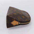 LOUIS VUITTON Monogram Pochette Cosmetic PM Pouch M47515 LV Auth BA15288-4