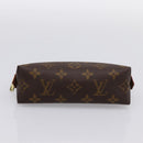 LOUIS VUITTON Monogram Pochette Cosmetic PM Pouch M47515 LV Auth BA15288-6