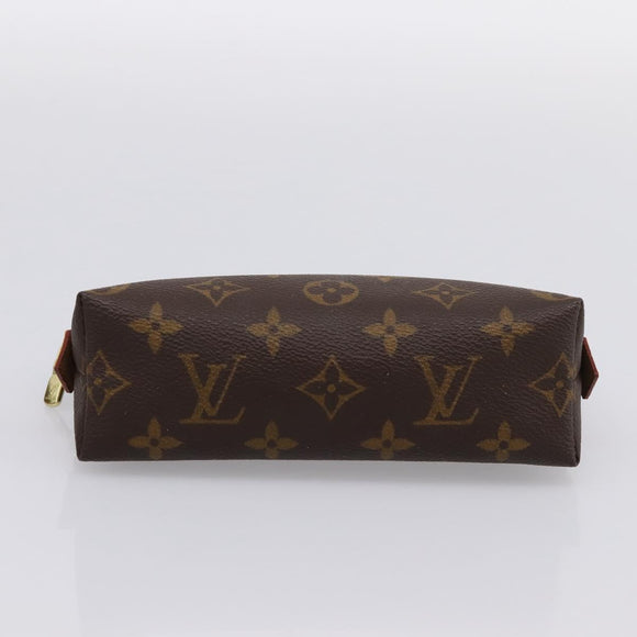 LOUIS VUITTON Monogram Pochette Cosmetic PM Pouch M47515 LV Auth BA15288