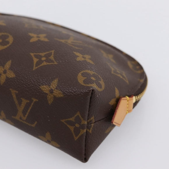 LOUIS VUITTON Monogram Pochette Cosmetic PM Pouch M47515 LV Auth BA15288