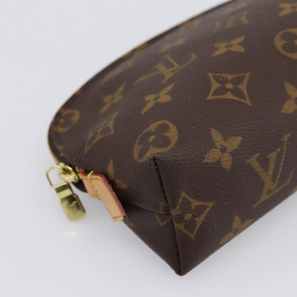 LOUIS VUITTON Monogram Pochette Cosmetic PM Pouch M47515 LV Auth BA15288