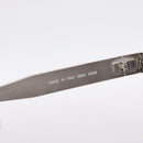 CHANEL Sunglasses Metal Silver Black CC Auth BA15289V-11