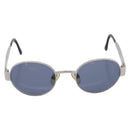 CHANEL Sunglasses Metal Silver Black CC Auth BA15289V-13