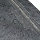 BVLGARI Logo Mania Shoulder Bag Canvas Black Auth BA1529-17