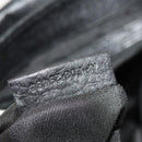 BVLGARI Logo Mania Shoulder Bag Canvas Black Auth BA1529-12