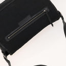 BVLGARI Logo Mania Shoulder Bag Canvas Black Auth BA1529-6