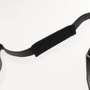 BVLGARI Logo Mania Shoulder Bag Canvas Black Auth BA1529-8